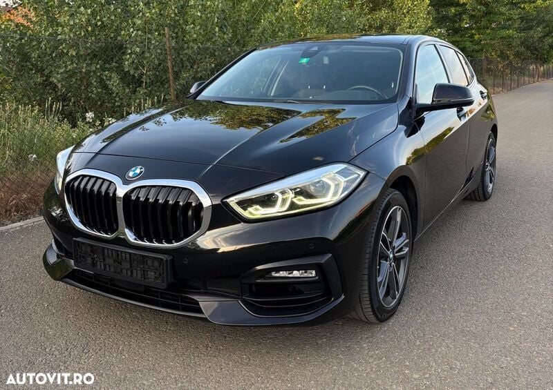Negru Utilizat 2020 BMW 118 Hatchback | 14.950 EUR (Preț OK) - Imagine 1/4