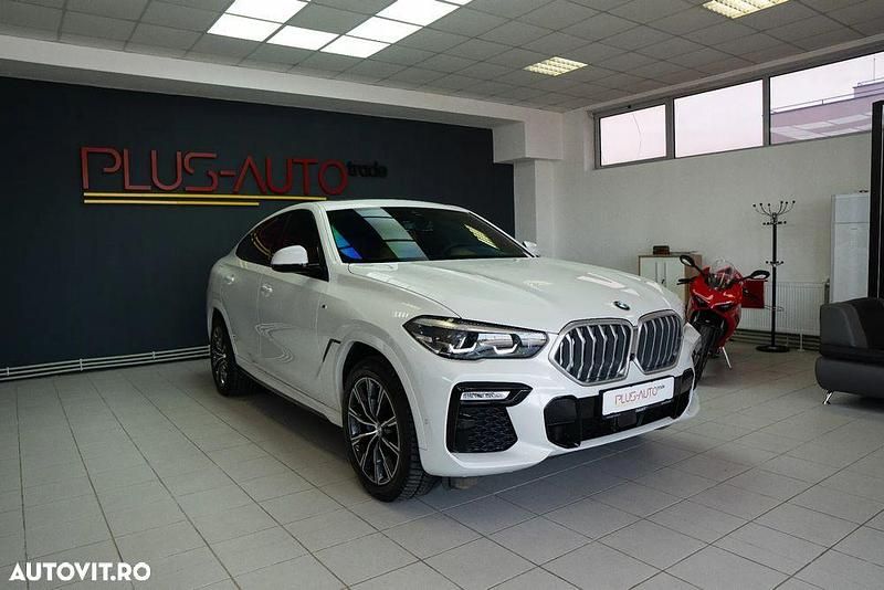 Culoarealb Utilizat 2020 BMW X6 Sport Line SUV | 54.980 EUR (Super Preț) - Imagine 1/4