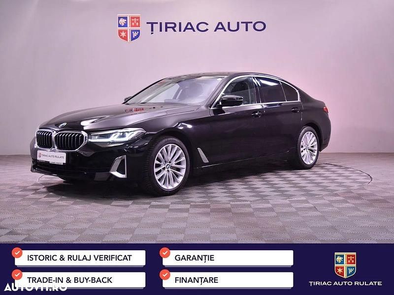 Culoarenegru Utilizat 2021 BMW 520 Berlinǎ | 32.242 EUR (Puțin scump) - Imagine 1/4
