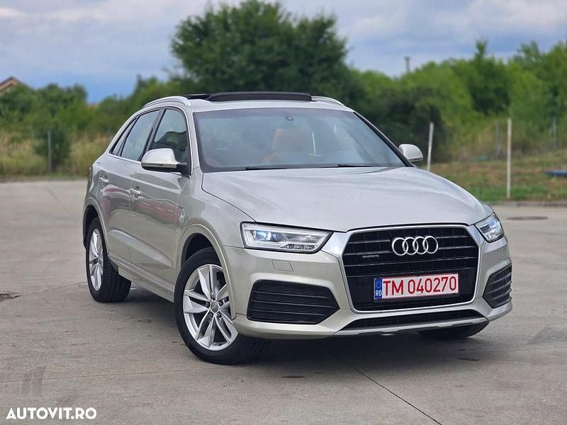 Bej Utilizat 2016 Audi Q3 Design SUV | 15.900 EUR (Super Preț) - Imagine 1/4