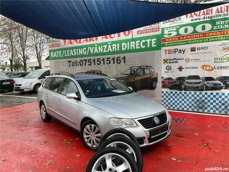 Argintiu Utilizat 2006 VW Passat Break | 3.599 EUR (Preț OK) - Imagine 1/4