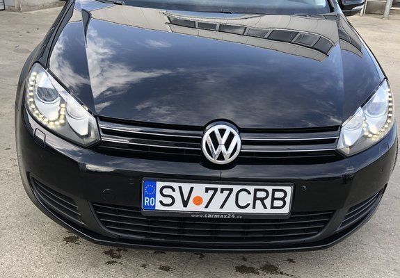 Negru Utilizat 2012 VW Golf VI Hatchback | 5.600 EUR (Preț OK) - Imagine 1/4