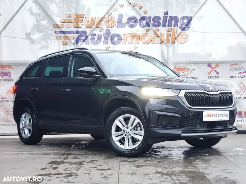 Negru Utilizat 2022 Skoda Kodiaq Active SUV | 27.590 EUR (Preț OK) - Imagine 1/4