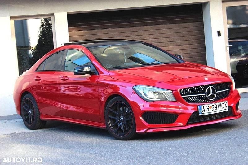 Rosu Utilizat 2014 Mercedes CLA220 AMG line Berlinǎ | 15.700 EUR (Preț OK) - Imagine 1/4