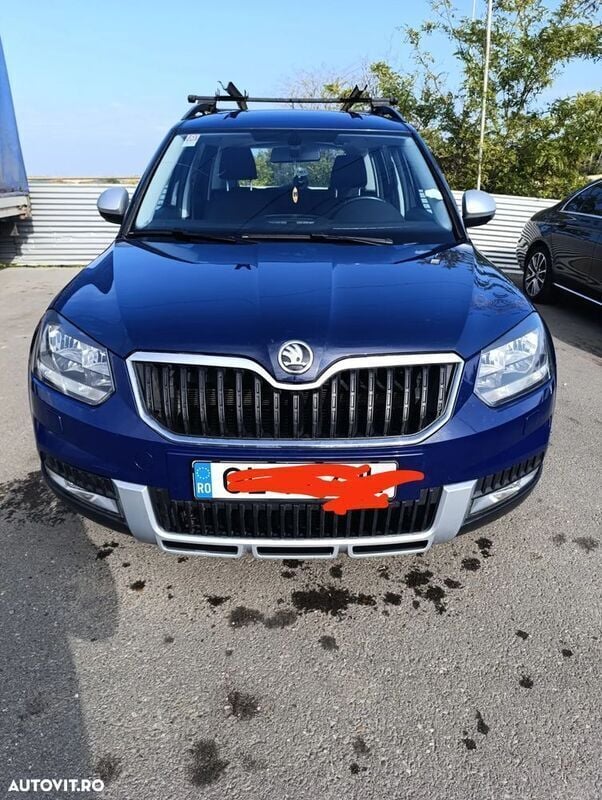 Albastru Utilizat 2016 Skoda Yeti SUV | 6.700 EUR (Preț OK) - Imagine 1/4