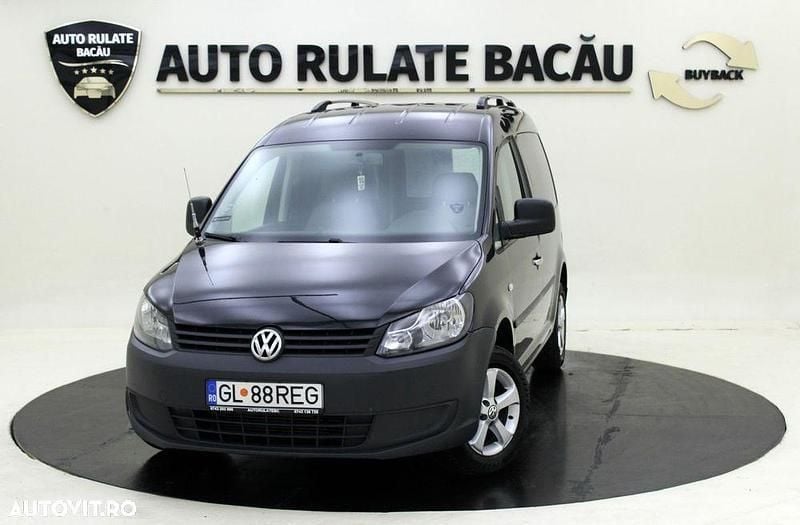 Negru Utilizat 2012 VW Caddy Monovolum | 5.990 EUR (Preț OK) - Imagine 1/4