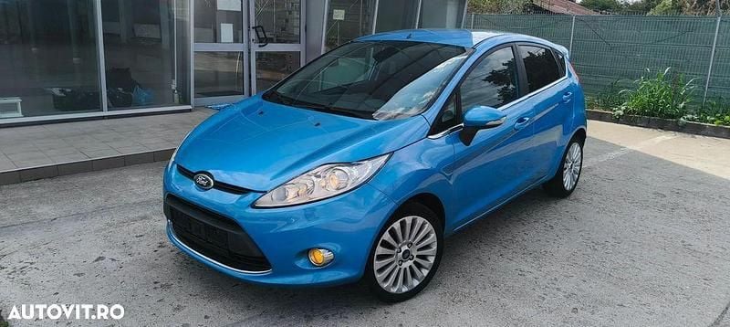 Culoarealbastru Utilizat 2010 Ford Fiesta Titanium Hatchback | 3.990 EUR (Preț OK) - Imagine 1/4