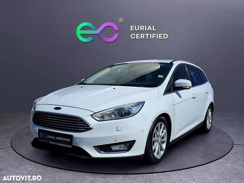 Culoarealb Utilizat 2015 Ford Focus Titanium Break | 5.900 EUR (Preț OK) - Imagine 1/4