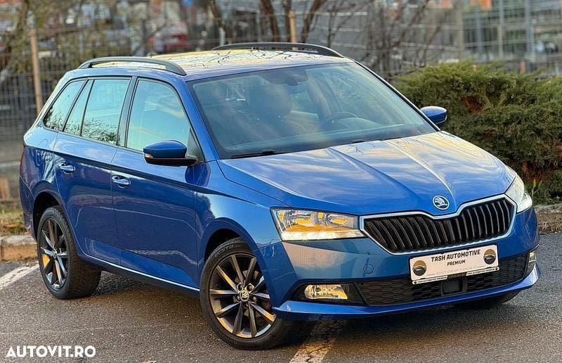 Culoarealbastru Utilizat 2020 Skoda Fabia Style Hatchback | 7.999 EUR (Super Preț) - Imagine 1/4