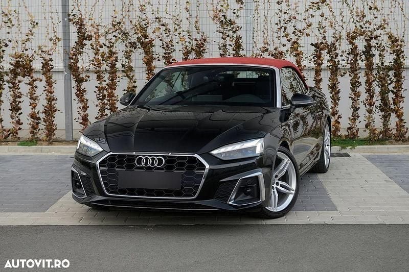Negru Utilizat 2020 Audi A5 Cabriolet S-Line Cabrio | 29.950 EUR (Scump) - Imagine 1/4