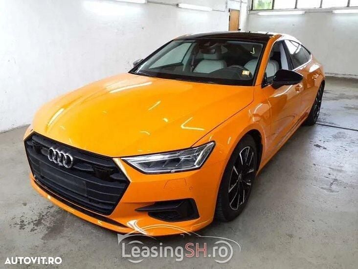 Portocaliu Utilizat 2020 Audi A7 Design Hatchback | 35.400 EUR - Imagine 1/4
