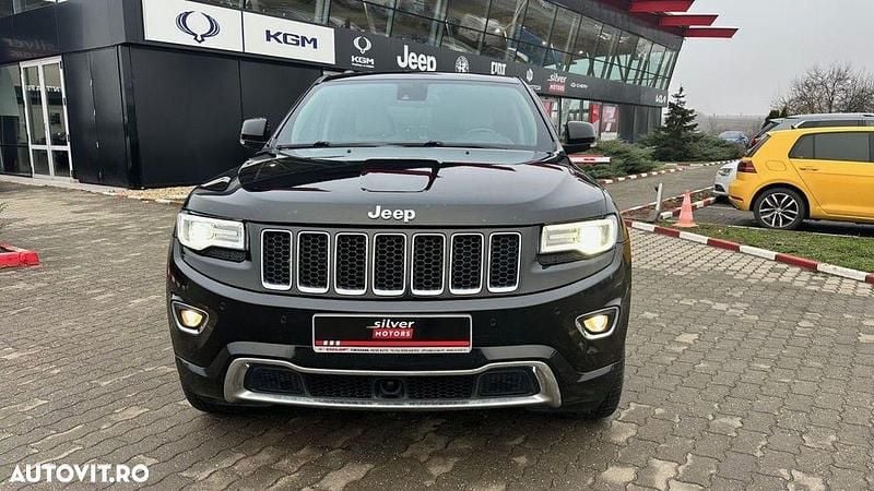 Second-hand Jeep Grand Cherokee Overland 250 CP (183 kW) 2014 Culoarenegru SUV