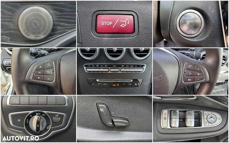 Second-hand Mercedes GLC250 AMG line 204 CP (150 kW) 2017 Culoarealb SUV