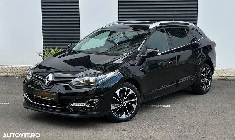 Negru Utilizat 2015 Renault Mégane GrandTour Bose Edition Break | 6.790 EUR (Preț OK) - Imagine 1/4