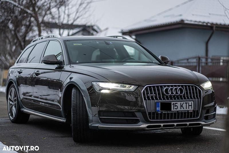 Second-hand Audi A6 Allroad Comfort 204 CP (150 kW) 2015 Culoaremaro Break