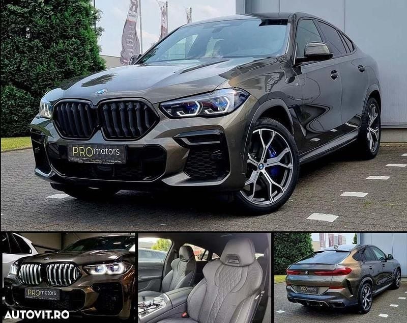 Maro Utilizat 2022 BMW X6 M Sport SUV | 71.166 EUR (Preț bun) - Imagine 1/4
