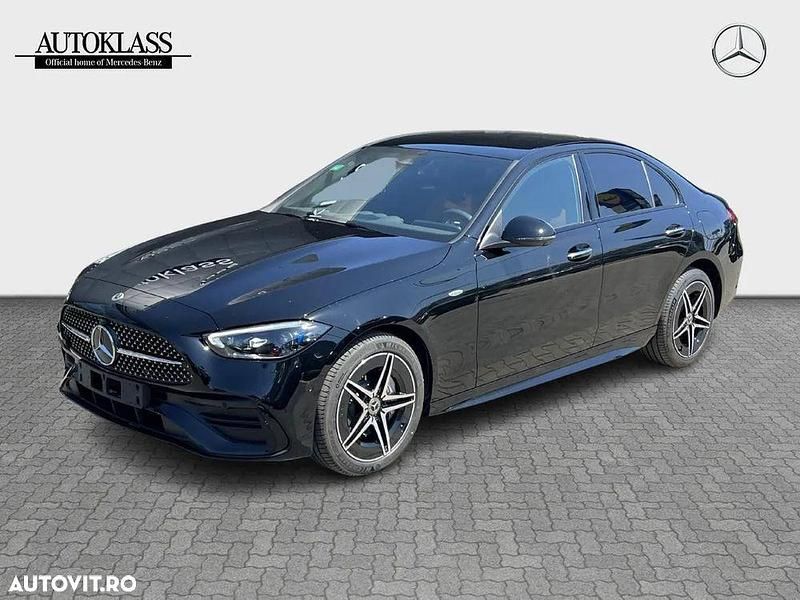 Culoarenegru Utilizat 2025 Mercedes C300e Berlinǎ | 66.120 EUR - Imagine 1/4