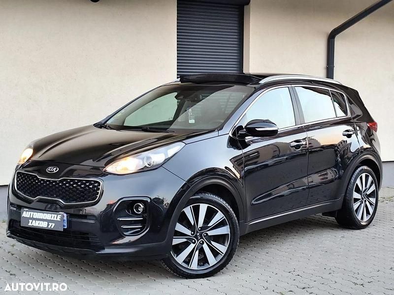 Negru Utilizat 2017 Kia Sportage SUV | 10.990 EUR (Super Preț) - Imagine 1/4