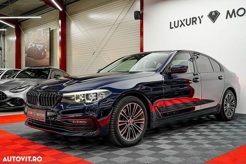Culoarealbastru Utilizat 2019 BMW 518 Luxury Line Berlinǎ | 23.990 EUR (Preț OK) - Imagine 1/4