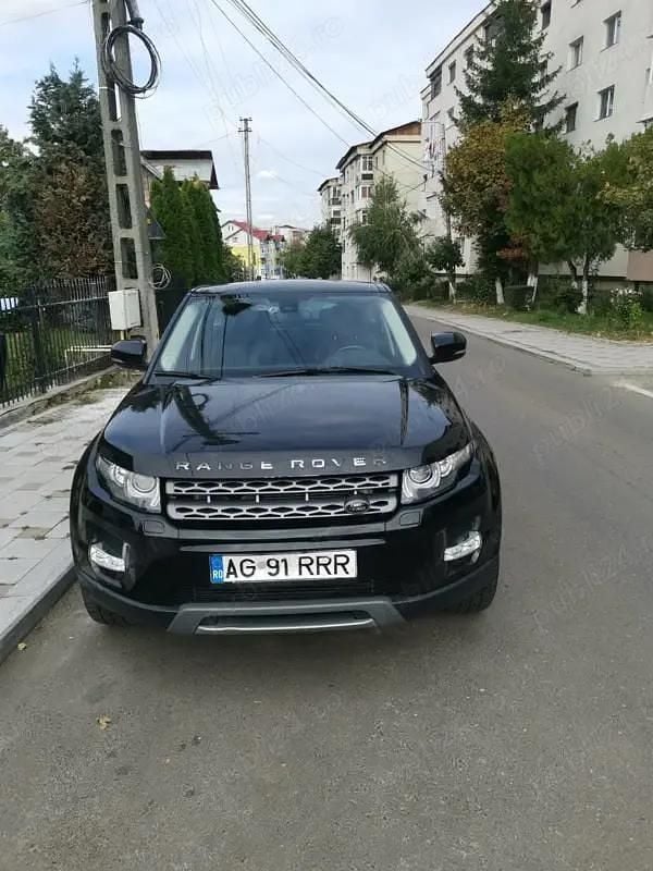 Negru Utilizat 2013 Land Rover Range Rover evoque SUV | 10.400 EUR (Preț bun) - Imagine 1/4