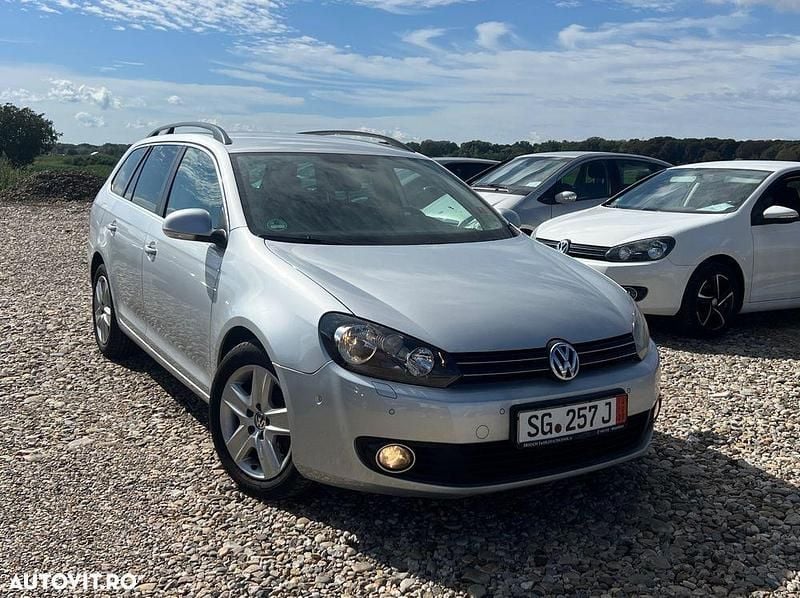 Culoareargint Utilizat 2010 VW Golf VI Comfortline Break | 4.500 EUR (Preț bun) - Imagine 1/4