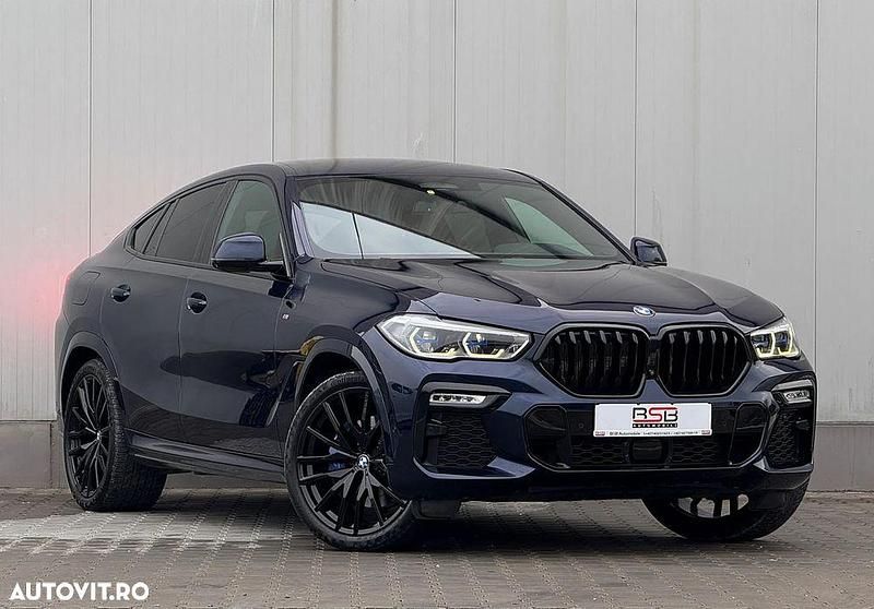 Culoarealbastru Utilizat 2020 BMW X6 Comfort Edition SUV | 58.927 EUR (Scump) - Imagine 1/4