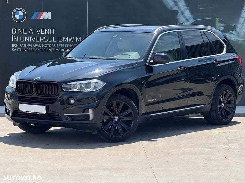 Negru Second-hand 2015 BMW X5 Sport Line SUV | 23.500 EUR - Imagine 1/3