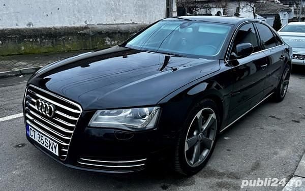 Second-hand Audi A8 270 CP (198 kW) 2012 Negru Berlinǎ