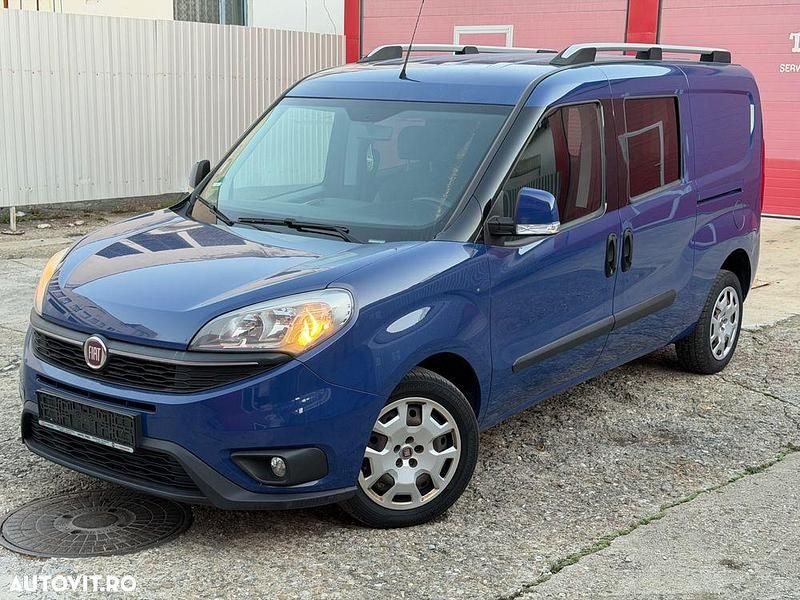 Culoarealbastru Utilizat 2016 Fiat Doblò Monovolum | 7.390 EUR (Preț OK) - Imagine 1/4