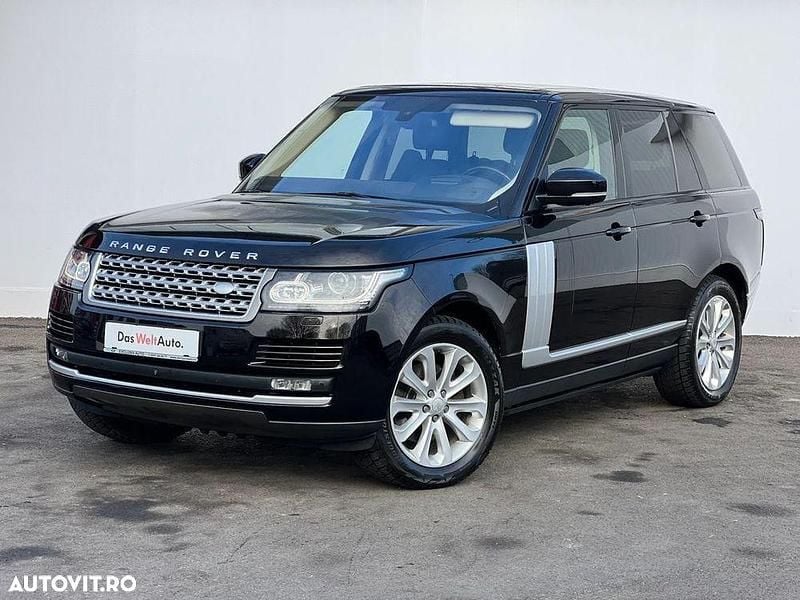 Negru Second-hand 2016 Land Rover Range Rover Vogue SUV | 29.899 EUR (Super Preț) - Imagine 1/4