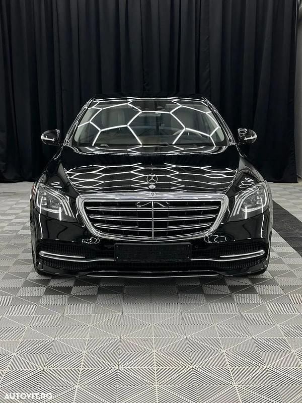 Culoarenegru Utilizat 2018 Mercedes S400 Berlinǎ | 47.490 EUR (Preț OK) - Imagine 1/4