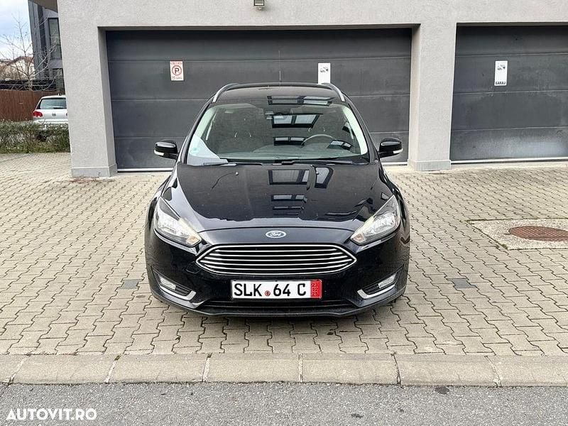 Culoarenegru Utilizat 2016 Ford Focus Titanium Break | 6.300 EUR (Super Preț) - Imagine 1/4