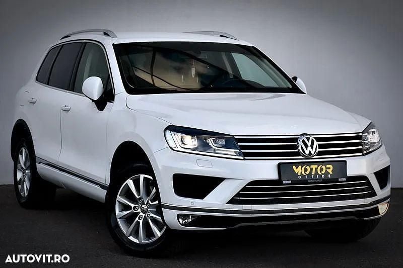 Second-hand VW Touareg 204 CP (150 kW) 2015 Culoarealb SUV
