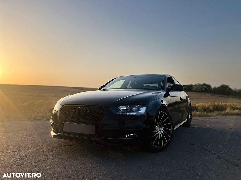 Negru Utilizat 2014 Audi A4 S-Line Berlinǎ | 9.800 EUR (Preț bun) - Imagine 1/4