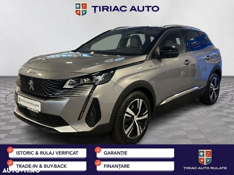 Gri Utilizat 2021 Peugeot 3008 GT SUV | 22.900 EUR - Imagine 1/4