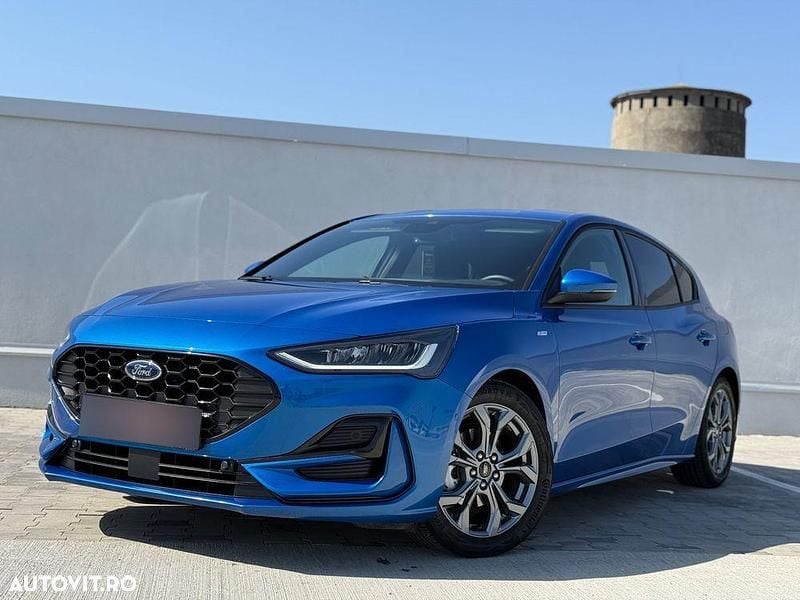 Culoarealbastru Utilizat 2025 Ford Focus ST-Line Hatchback | 24.900 EUR - Imagine 1/4