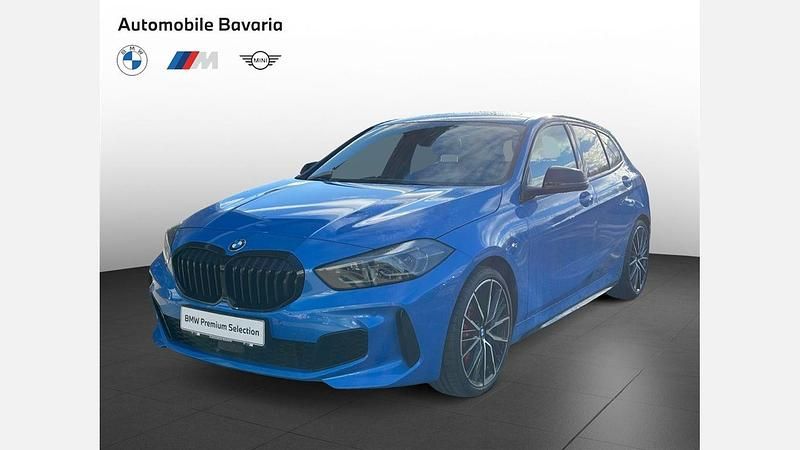 Misano blue metallic metalizat Utilizat 2022 BMW 128 Comfort Edition Hatchback | 35.429 EUR - Imagine 1/4