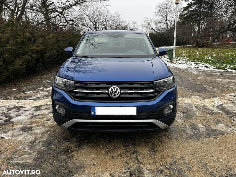 Culoarealbastru Second-hand 2019 VW T-Cross Style SUV | 13.690 EUR (Preț OK) - Imagine 1/4