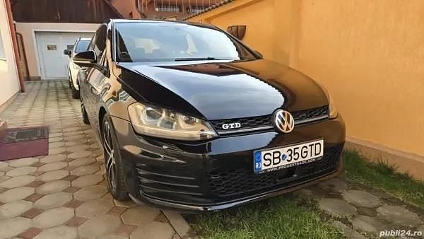 Second-hand VW Golf VII GTD 184 CP (135 kW) 2014 Negru Hatchback