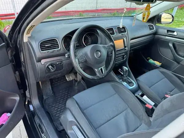 Negru Utilizat 2012 VW Golf VI Break | 6.600 EUR (Preț OK) - Imagine 1/4