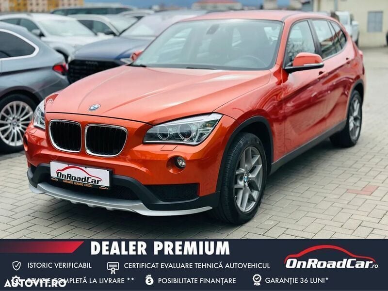 Portocaliu Utilizat 2015 BMW X1 SUV | 13.900 EUR (Preț OK) - Imagine 1/4