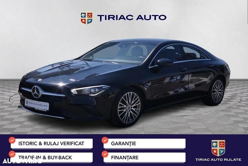 Culoarenegru Utilizat 2022 Mercedes CLA200 Progressive Berlinǎ | 28.990 EUR (Super Preț) - Imagine 1/4