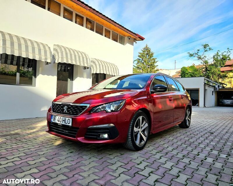 Rosu Utilizat 2017 Peugeot 308 GT-line Break | 10.999 EUR (Scump) - Imagine 1/4