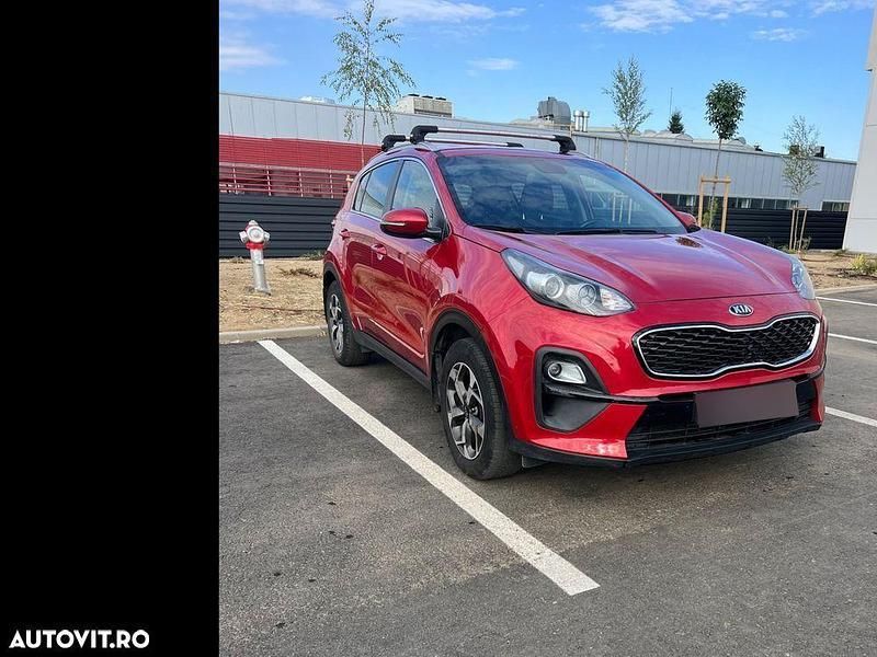 Rosu Utilizat 2020 Kia Sportage Classic SUV | 14.300 EUR (Preț bun) - Imagine 1/4