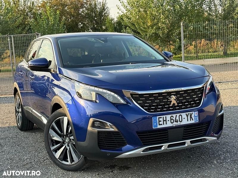 Culoarealbastru Utilizat 2019 Peugeot 3008 Allure SUV | 11.999 EUR (Preț bun) - Imagine 1/4