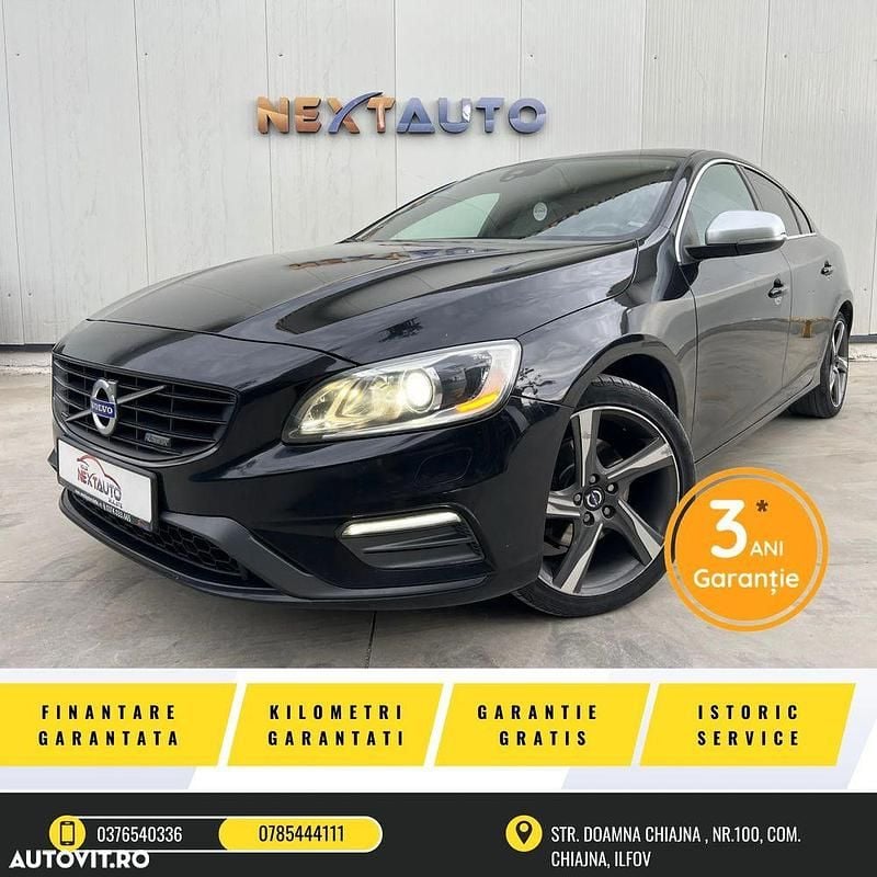 Negru Utilizat 2014 Volvo S60 R-Design Berlinǎ | 9.500 EUR (Preț OK) - Imagine 1/4