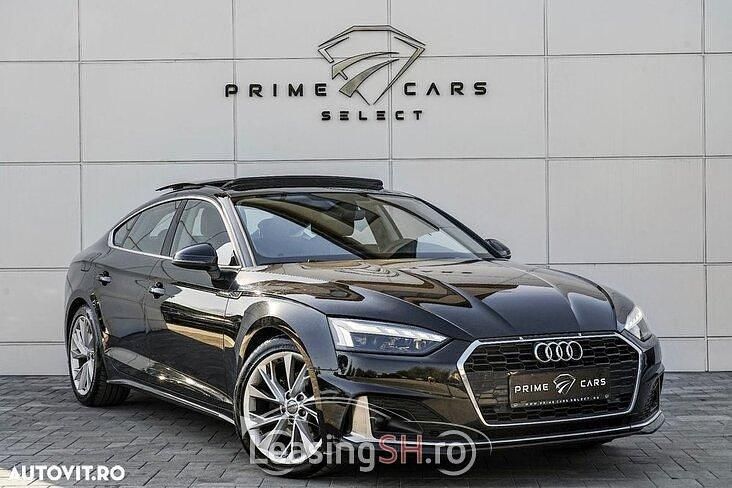 Culoarenegru Utilizat 2020 Audi A5 Sportback Sport Berlinǎ | 26.983 EUR (Puțin scump) - Imagine 1/4