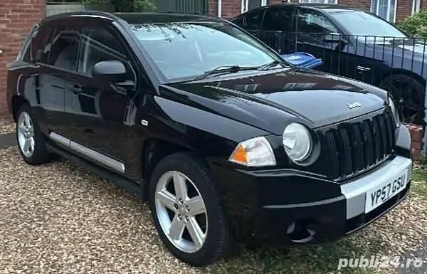 Negru Utilizat 2007 Jeep Compass SUV | 1.400 EUR (Preț bun) - Imagine 1/4