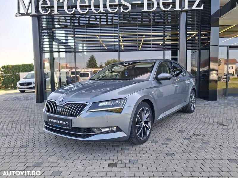 Gri Utilizat 2016 Skoda Superb LAURIN & KLEMENT Berlinǎ | 19.500 EUR - Imagine 1/4