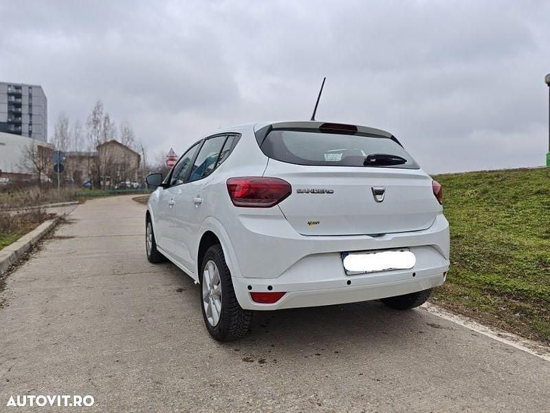 Second-hand Dacia Sandero Comfort 65 CP (47 kW) 2022 Culoarealb